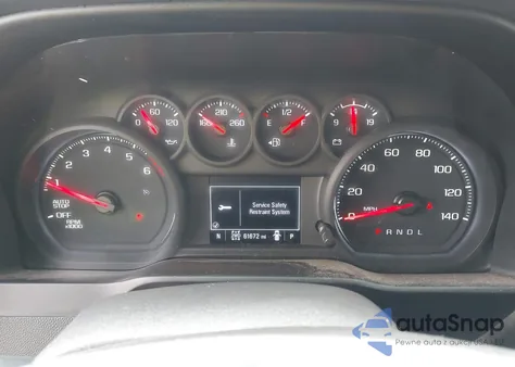 2021 Chevrolet Silverado 1500 4Wd Short Bed Custom из США, поврежденный, VIN 3GCPYBEK8MG451627